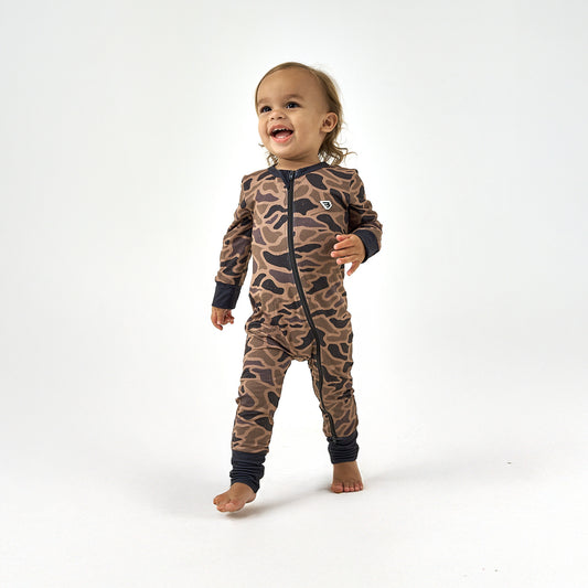 Baby Zip Up - Gauge Camo
