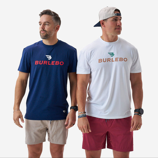 Go To Tee Prepack - Flying B Logo - Navy & White