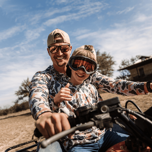 Father and Son Bundle - Performance Hoodie - Vintage Camo