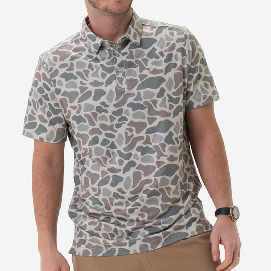 Performance Polo - Classic Deer Camo