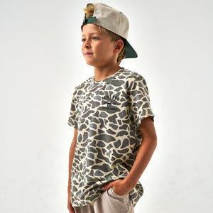Youth Tee - Classic Deer Camo