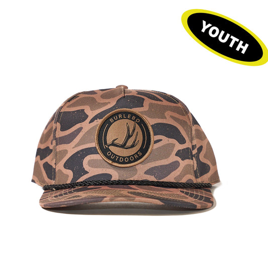 Youth Cap - Antler Patch - Gauge Camo