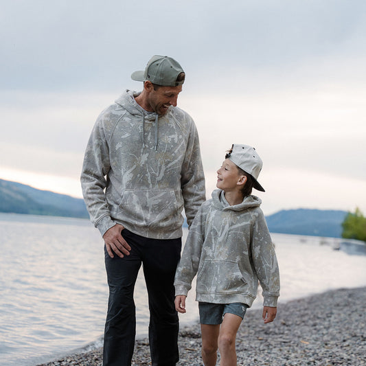 Father and Son Bundle - Vintage Washed Hoodie - Drifter Camo