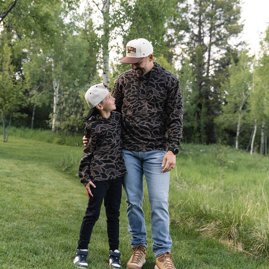 Father and Son Bundle - Thermal Hoodie - Bendita Camo