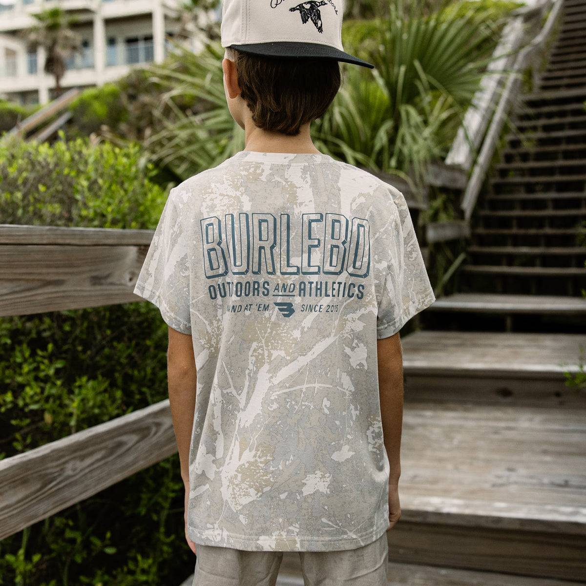 Youth - Vintage Washed Graphic Tee - Up & At Em — image 2