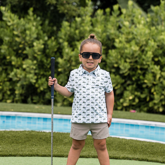 Youth Performance Polo - Tap It In