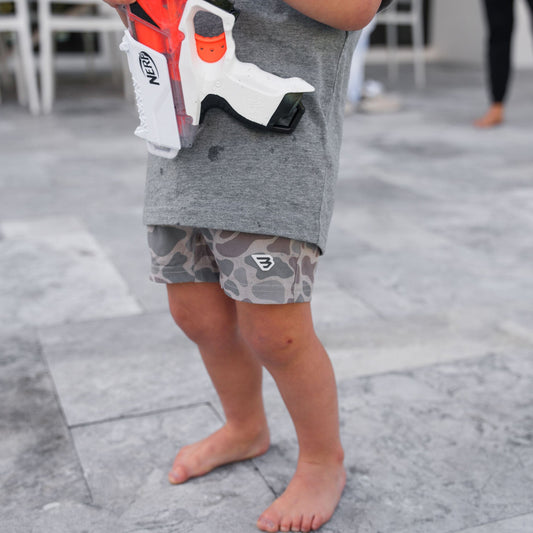 Youth Athletic Short - Classic Deer Camo