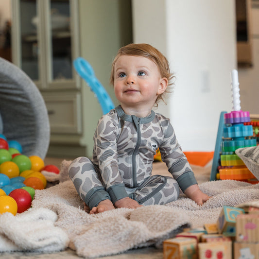 Baby Zip Up - Classic Deer Camo