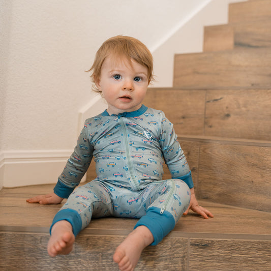 Baby Zip Up - Vintage Cruiser