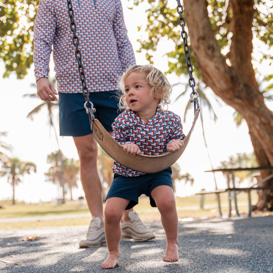 Youth Everyday Short - Deep Water Navy - Mayan Pocket