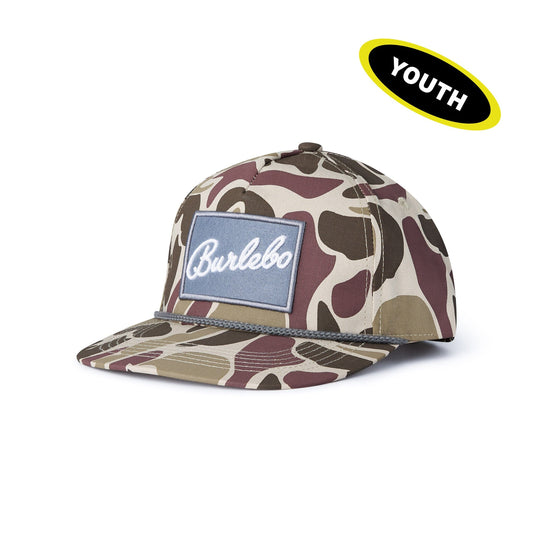 Youth Cap - BURLEBO Grey Patch - Camo