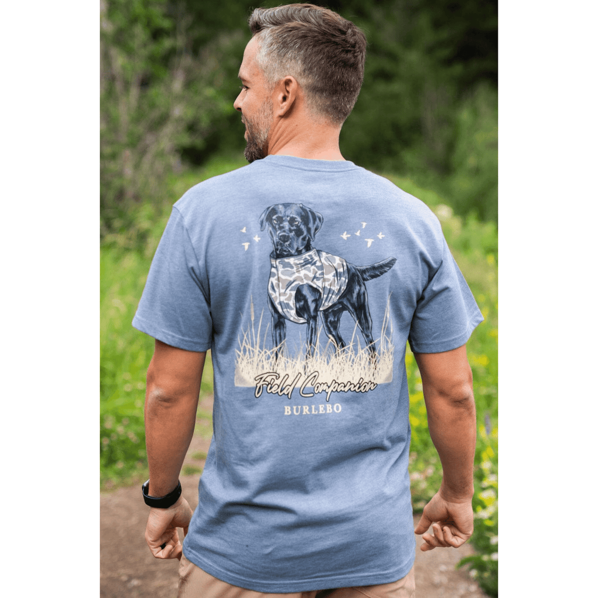 Field Companion - SS - Heather Blue Jean