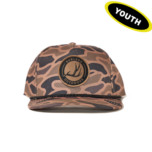 Youth Cap - Antler Patch - Gauge Camo