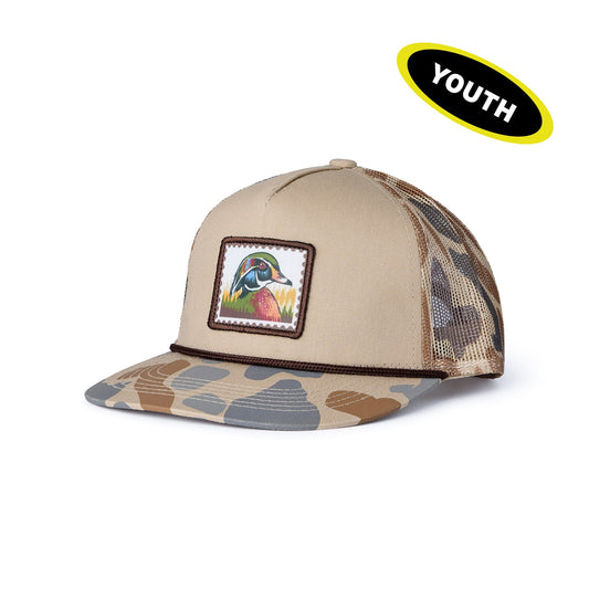 Youth Cap - Wood Duck Stamp - Camo