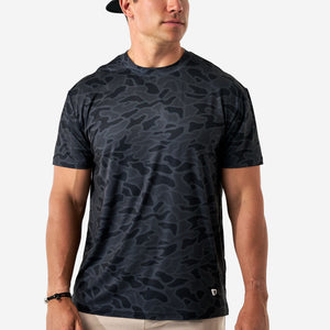 Go To Tee - Black Camo