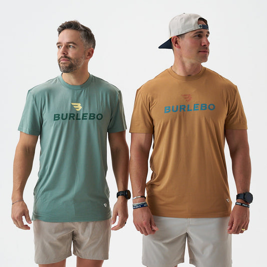 Go To Tee Prepack - Flying B Logo - Brown & Sage