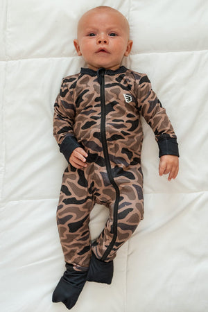 Baby Zip Up - Gauge Camo