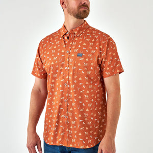 Performance Button Up - Gameday in Austin