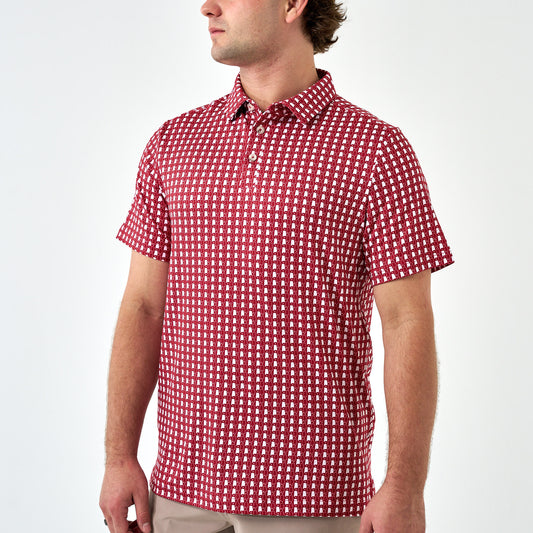 Performance Polo - Alabama - Crimson