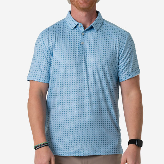Performance Polo - Texas - Light Blue