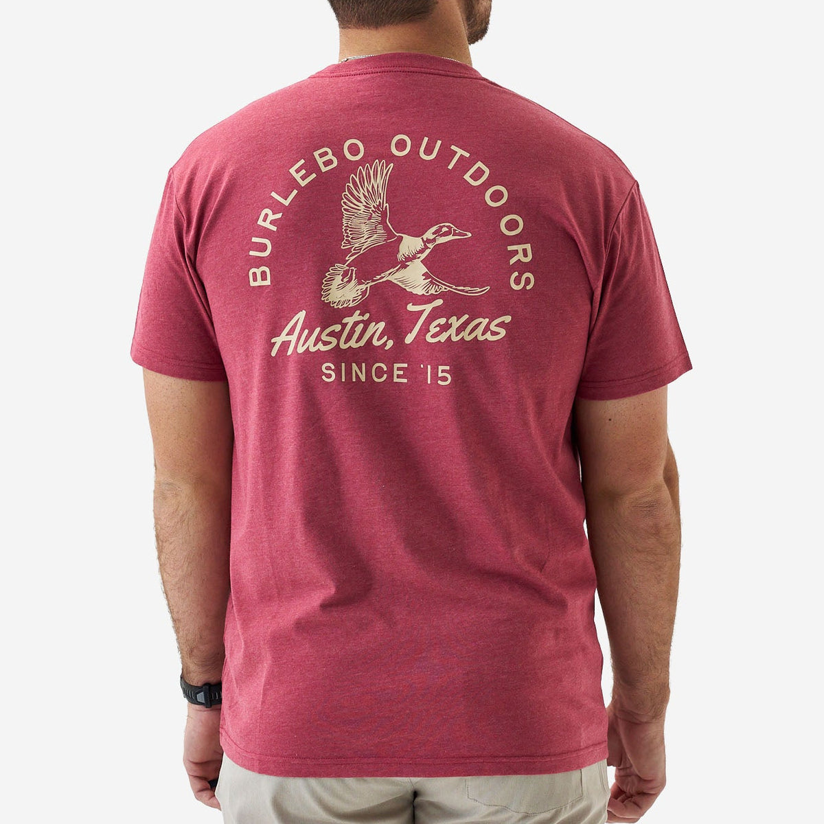 Short Sleeve Tee - Classic Duck - Heather Red