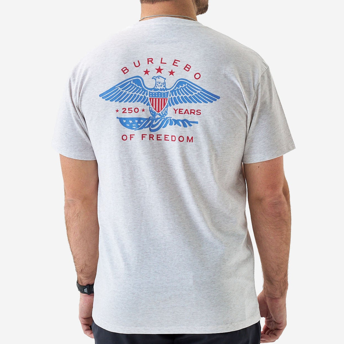 Short Sleeve Tee - Eagle Outdoors - Oatmeal