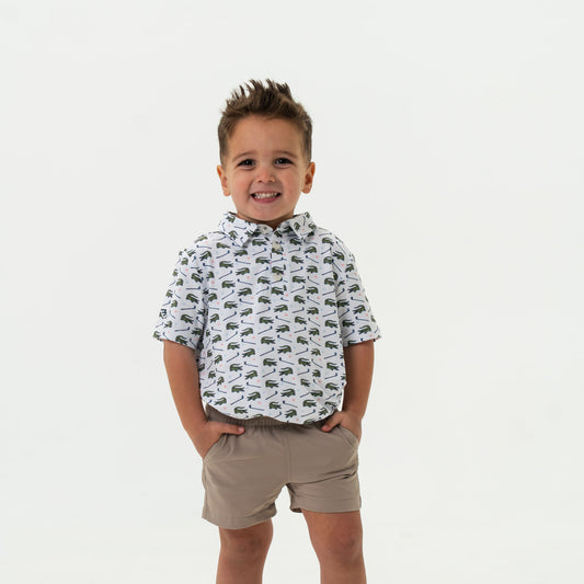 Youth Performance Polo - Tap It In