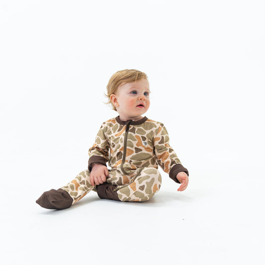 Baby Zip Up - Venado Camo