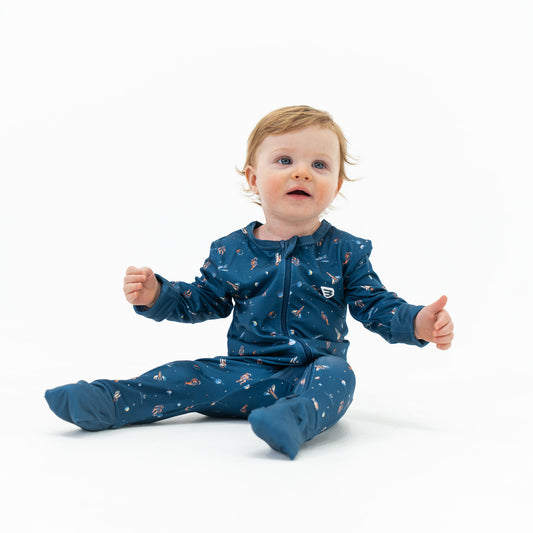 Baby Zip Up - To The Moon