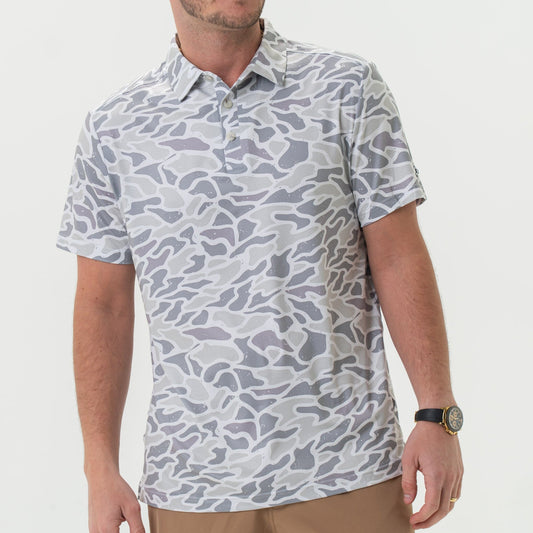 Father and Son Bundle - Performance Polo - White Camo