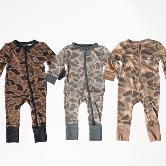 Baby Zip Up Bundle - Classic Camo