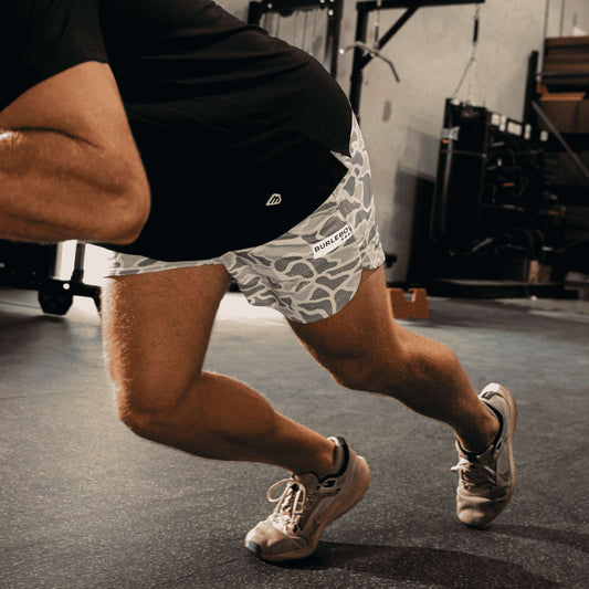 Mesh Training Shorts - White Camo