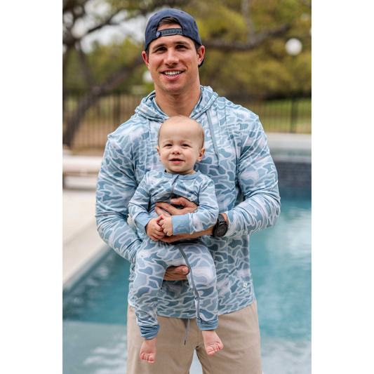 Baby Zip Up - Seaside Camo