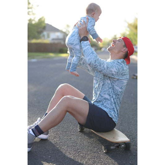 Baby Zip Up - Seaside Camo