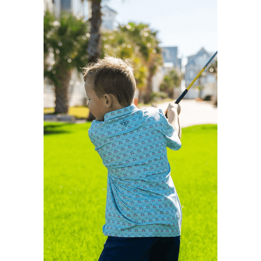 Youth Performance Polo - Tee Time