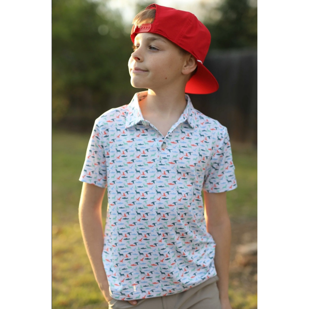 Youth - Performance Polo - The Great Outdoors