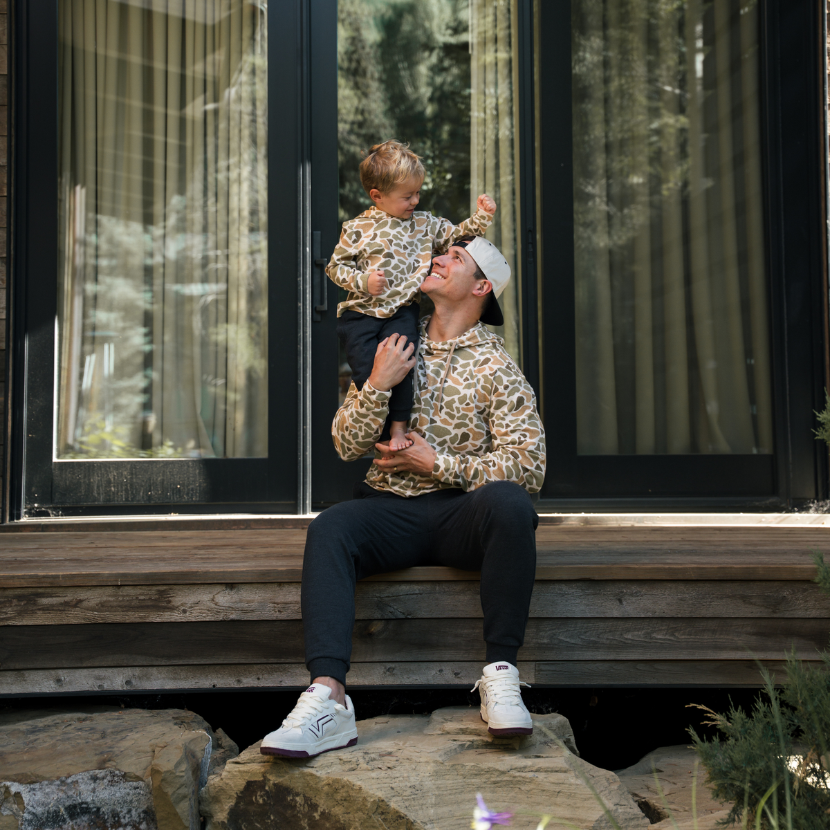 Father and Son Bundle - Thermal Hoodie - Venado Camo