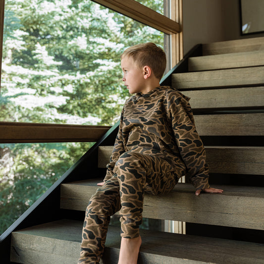 Youth Fleece Jogger - Gauge Camo