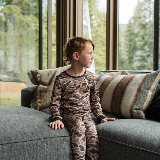 Youth Pajama Set - Gauge Camo