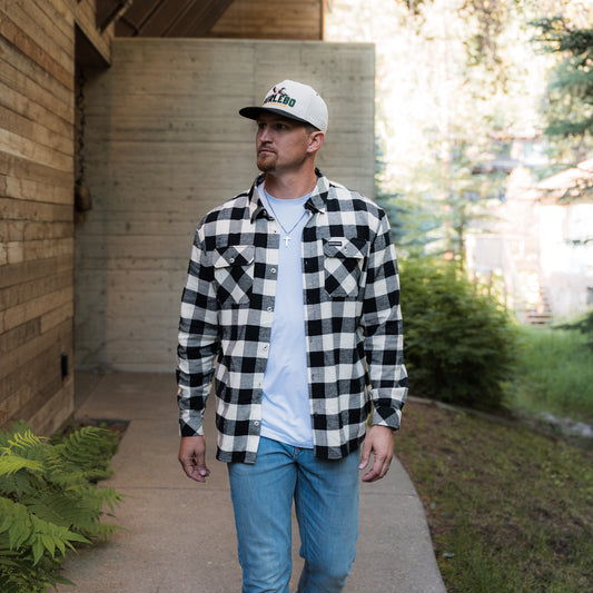 Flannel Shirt - Black Buffalo