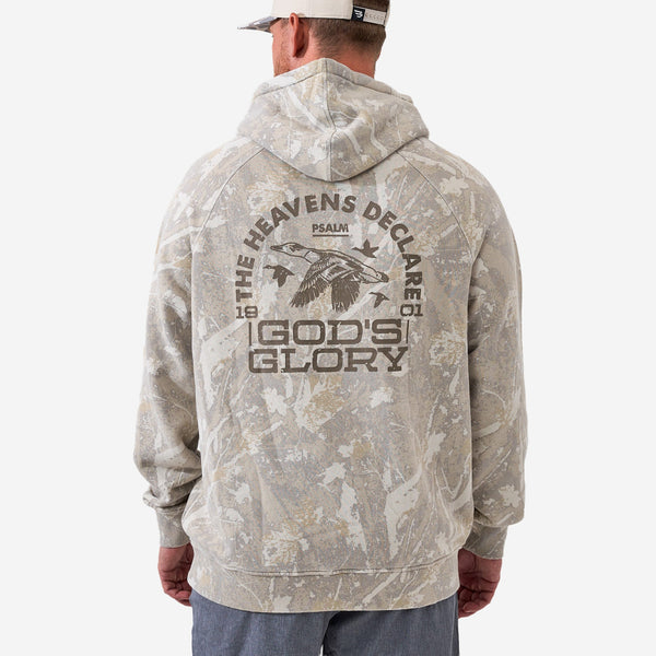 Vintage Washed Graphic Hoodie - Heavens Declare