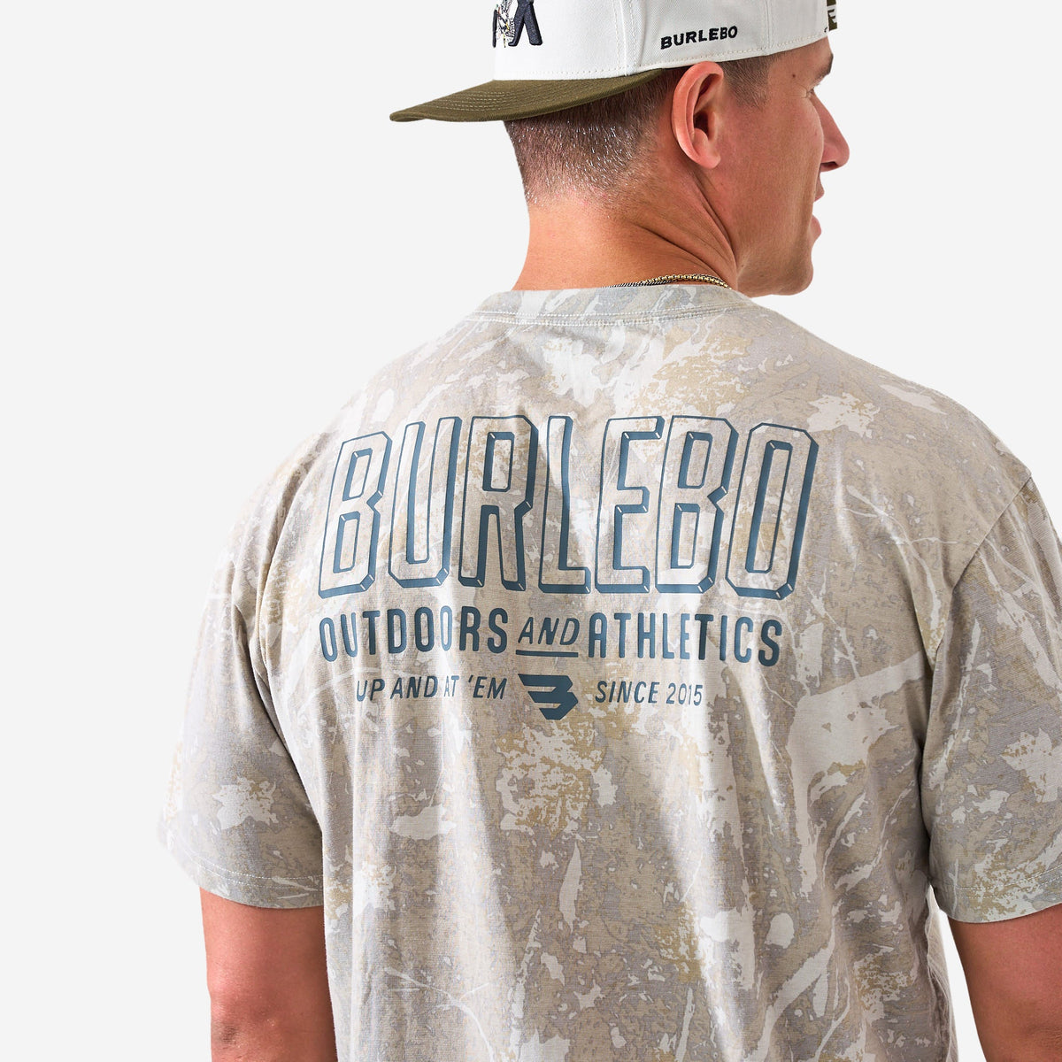Vintage Washed Graphic Tee - Up & At Em — image 4