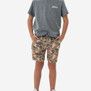 Youth Athletic Short - Pintail Camo