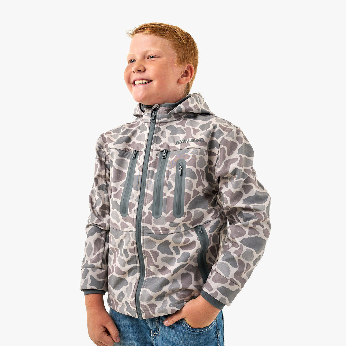 Youth Challenger Jacket - Classic Deer Camo
