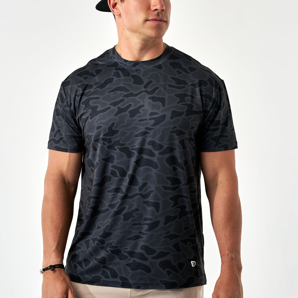 Go To Tee - Black Camo