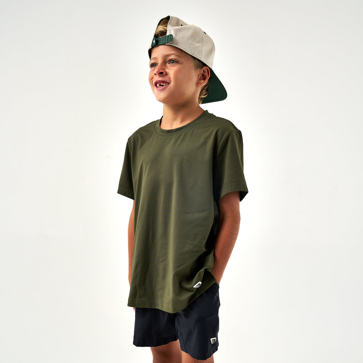 Youth - Go To Tee - Mallard Green