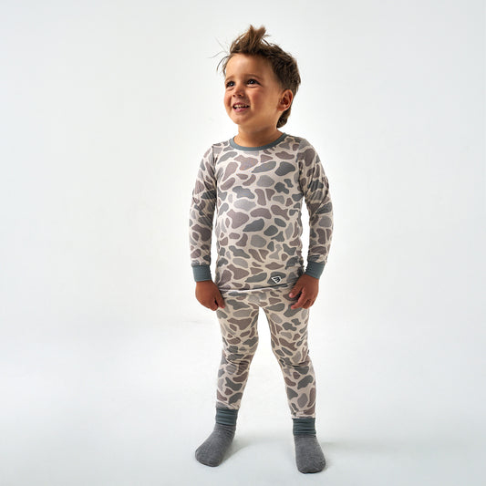 Youth Pajama Set - Classic Deer Camo