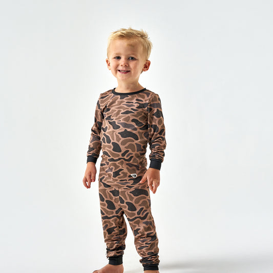 Youth Pajama Set - Gauge Camo