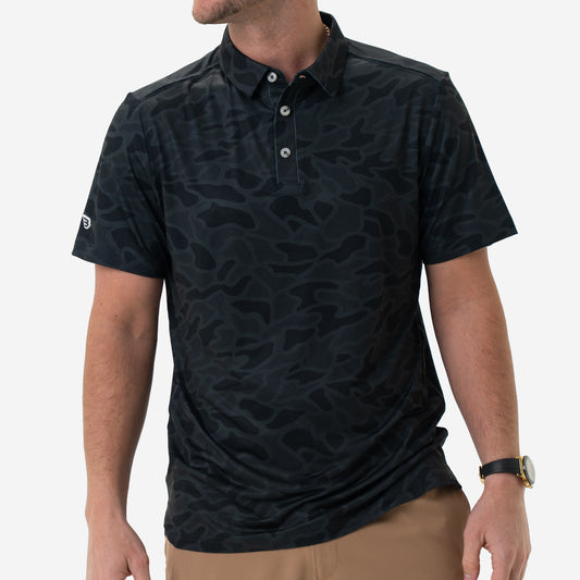 Performance Polo - Black Camo