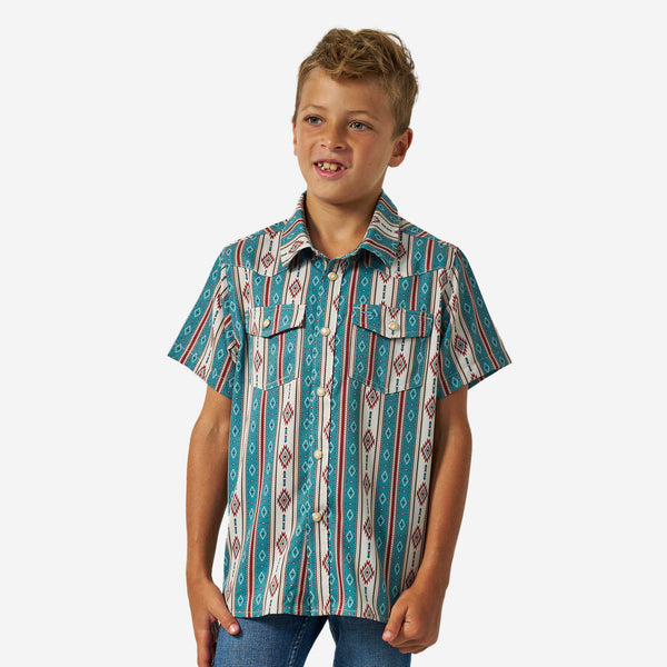 Youth Performance Western Shirt - The Abbott